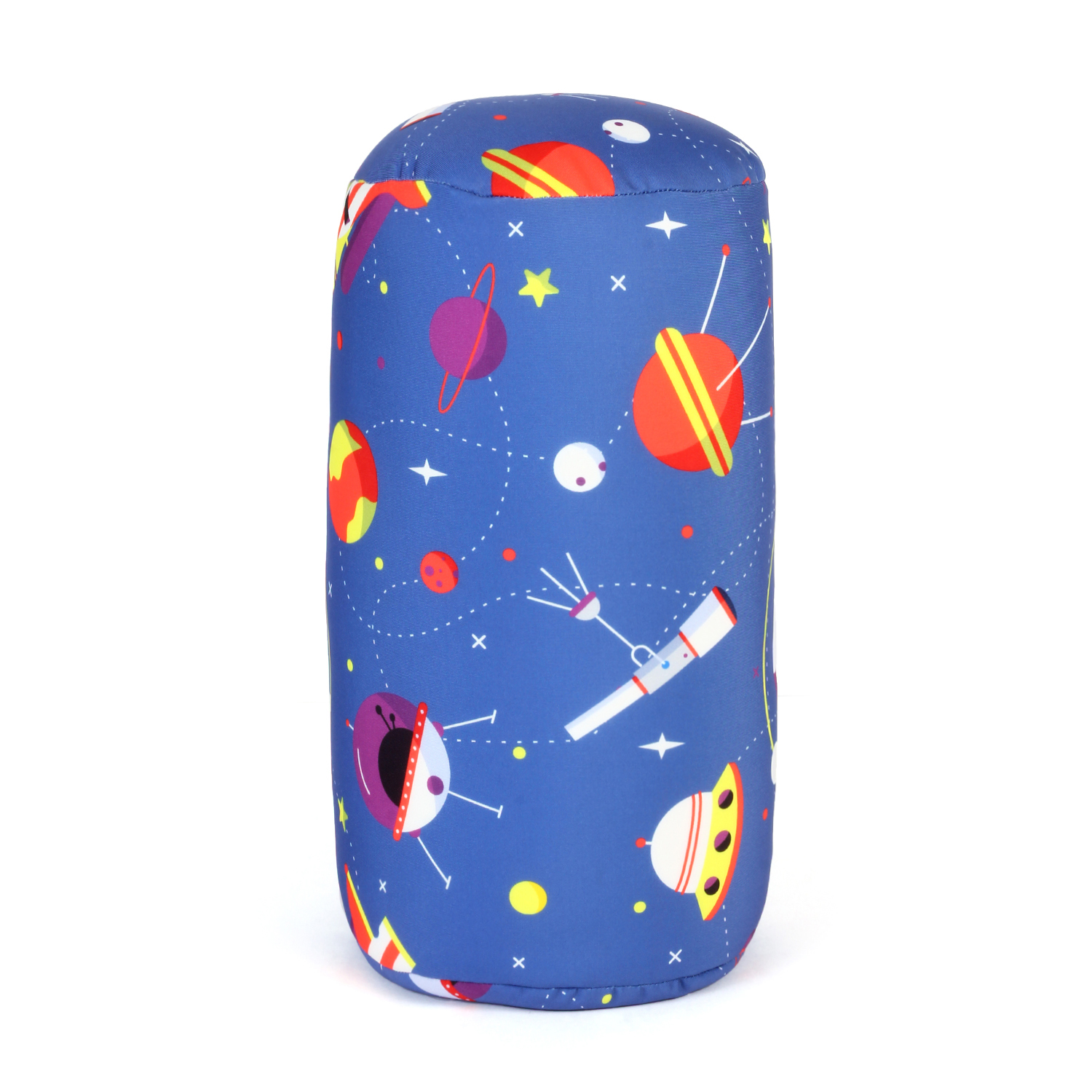 Orka Digital Printed Spandex Stretchable Fabric Microbeads Bolster (D26) view 3